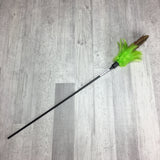 Pheasant duster cat teaser toy