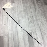 XL Rabbit Fur Teaser Cat Toy