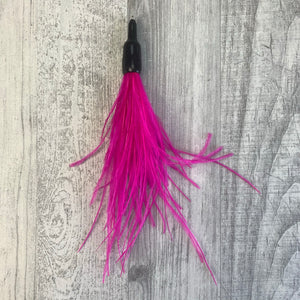 Ostrich feather attachment