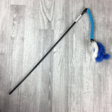 Jumping rabbit cat teaser toy