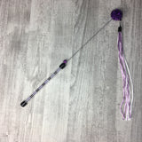 Satin & pom Cat Teaser Toy