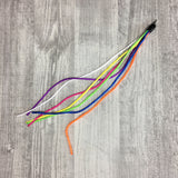 Satin cord attachment