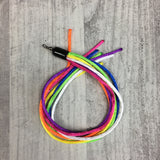 Satin cord attachment